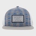 Doc 5-Panel Trucker Snapback Hat Blue/White