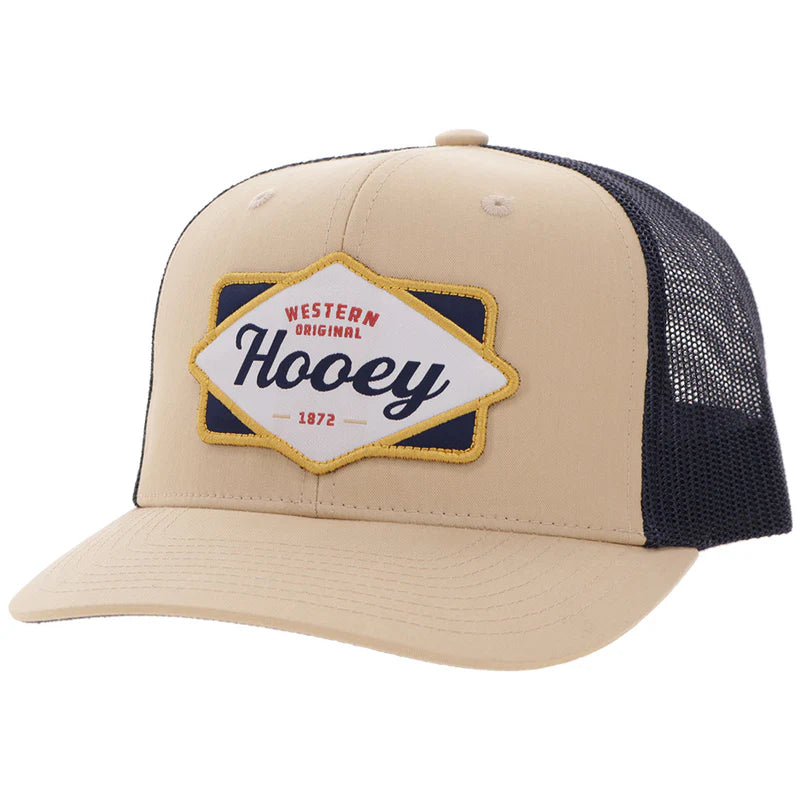 Diamond" Hooey Hat Tan/Navy