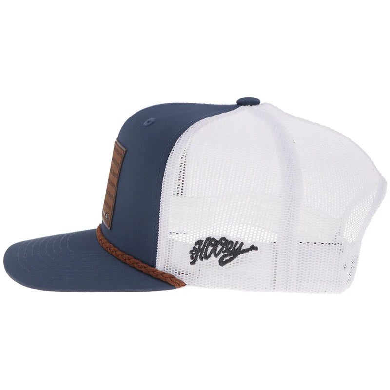 Liberty Roper" Navy 1776 Leather Patch 2655T-NVWH