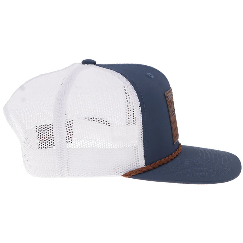 Liberty Roper" Navy 1776 Leather Patch 2655T-NVWH