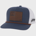 Liberty Roper" Navy 1776 Leather Patch 2655T-NVWH
