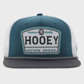 Trip 5-Panel Trucker Snapback Hat Blue/White