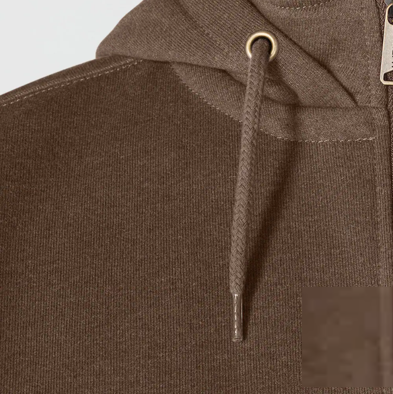 Paxton  1/4-Zip Hooded Dark Clove Heather