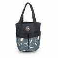 Gatsby Print Nylon Stable Tote with Mesh Bottom