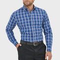 Riata Long sleeve small plaid