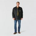 Montana  Black Rugged Flex® Duck Ranch Coat