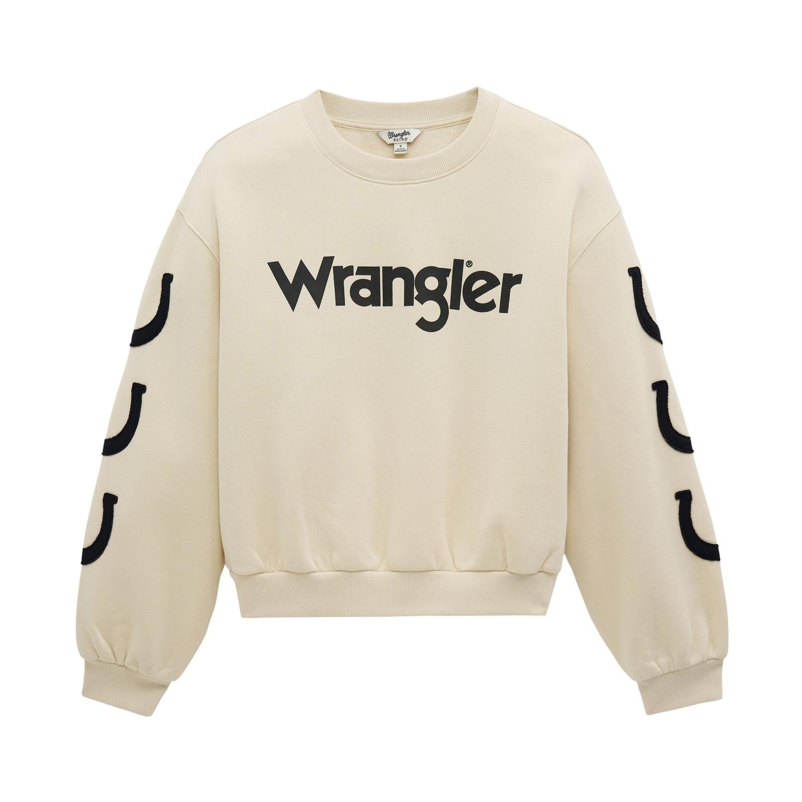 HORSESHOE SWEATER WHITE