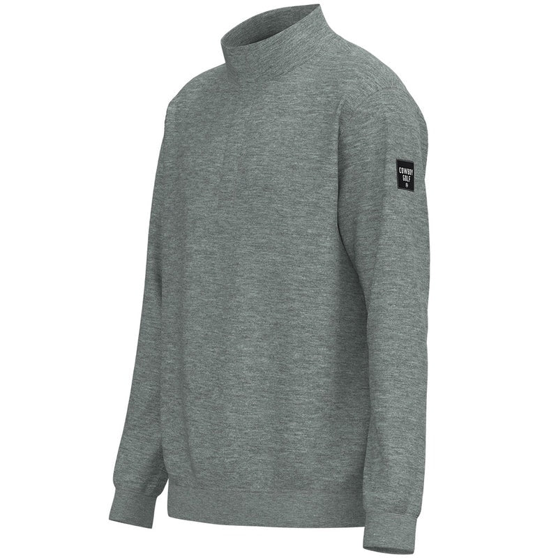 Grey Cowboy Golf 1/4 Zip