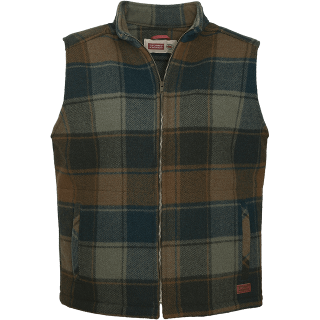 Stormy Kromer Wool Plaid Vest