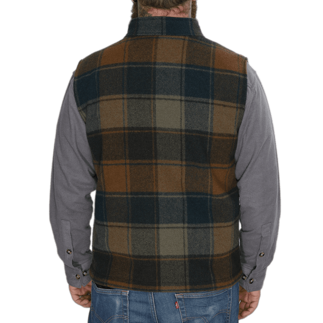 Stormy Kromer Wool Plaid Vest