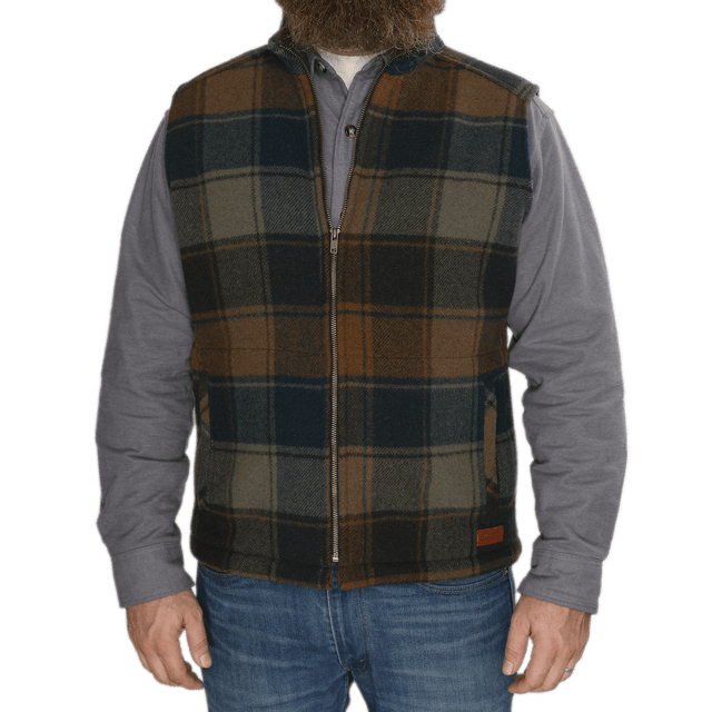 Stormy Kromer Wool Plaid Vest