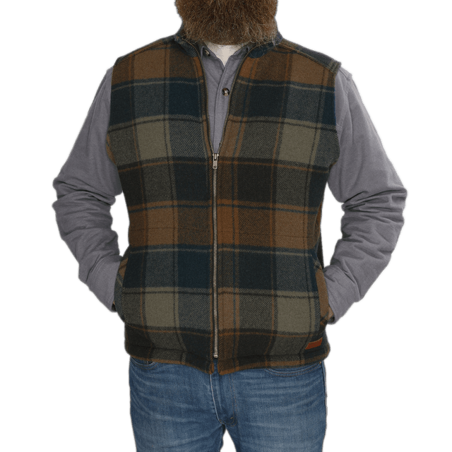 Stormy Kromer Wool Plaid Vest