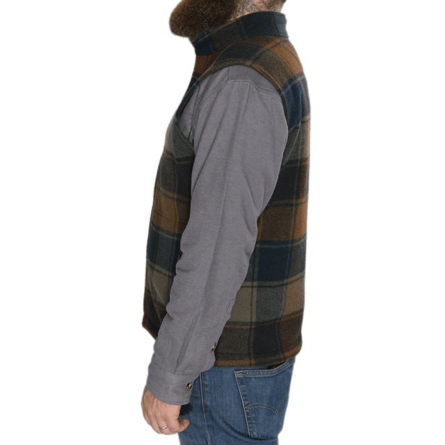 Stormy Kromer Wool Plaid Vest