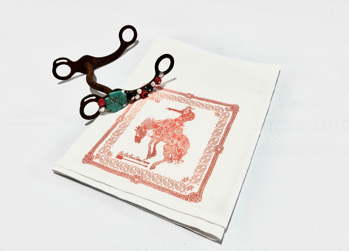 Bandana Bronc Dish Towel Chili Pepper