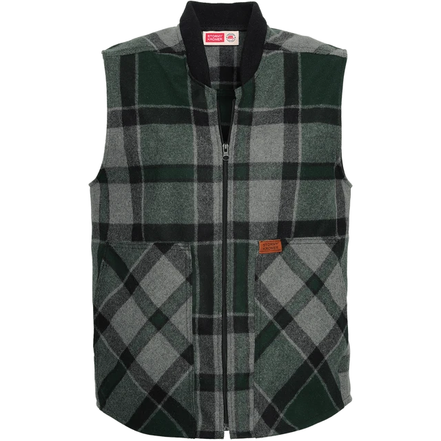 Stormy Kromer Grey Plaid Vest