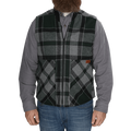Stormy Kromer Grey Plaid Vest