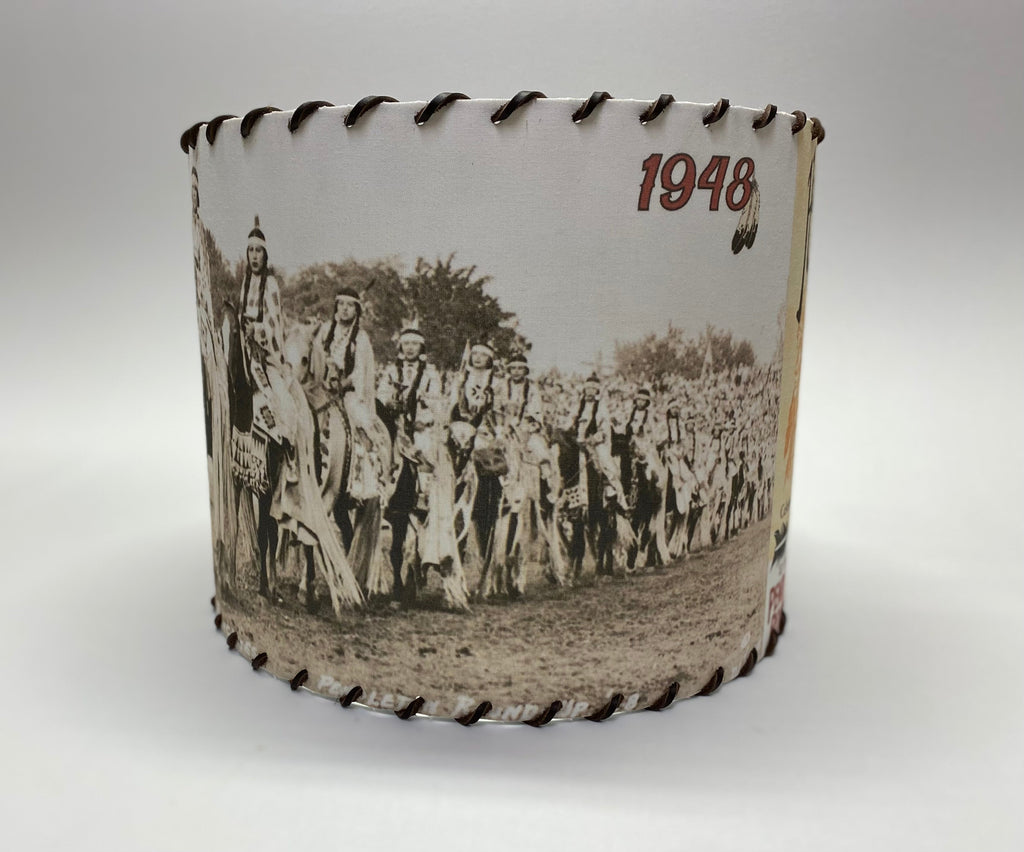 Pendleton Happy Canyon 1948 Lampshade