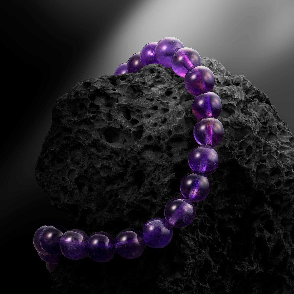 Birthstone Bracelet, 6MM - February
