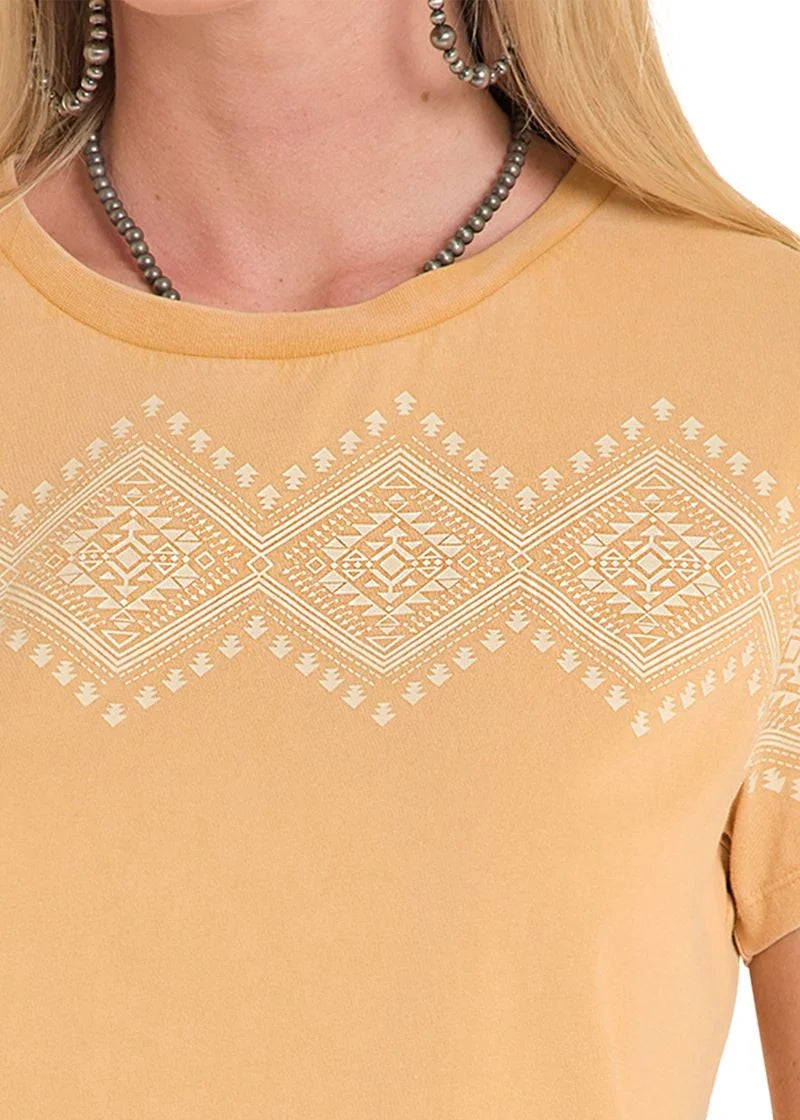 Women's Aztec Graphic Border Tee