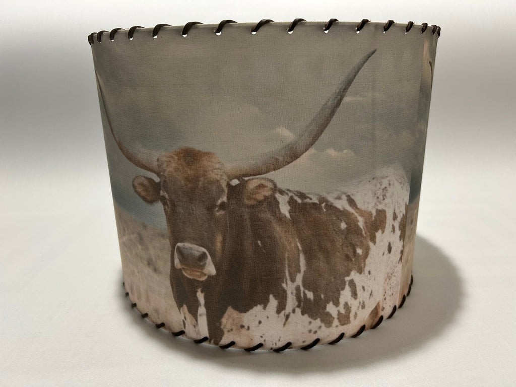 Longhorn Cow Lampshade