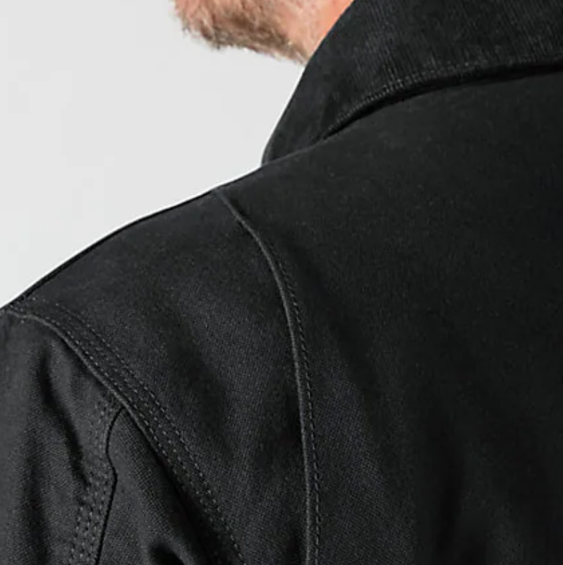 Montana  Black Rugged Flex® Duck Ranch Coat