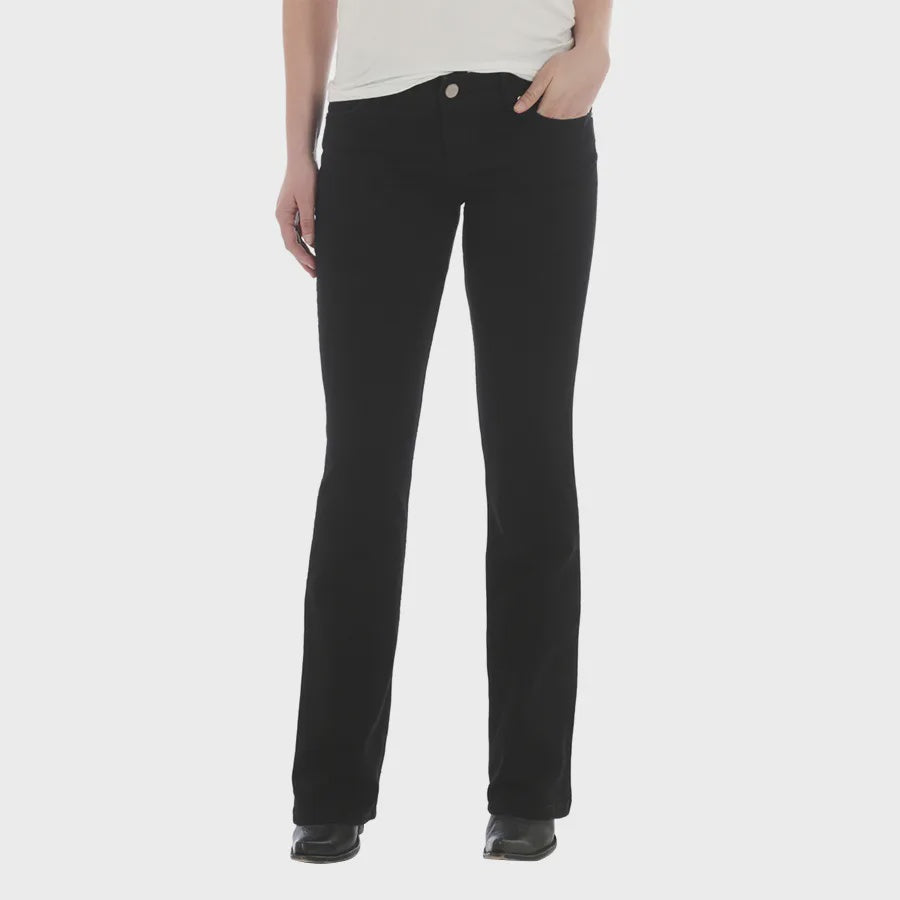 BLACK BOOT CUT