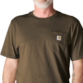 K87 Loose Fit Short Sleeve Brown Heather