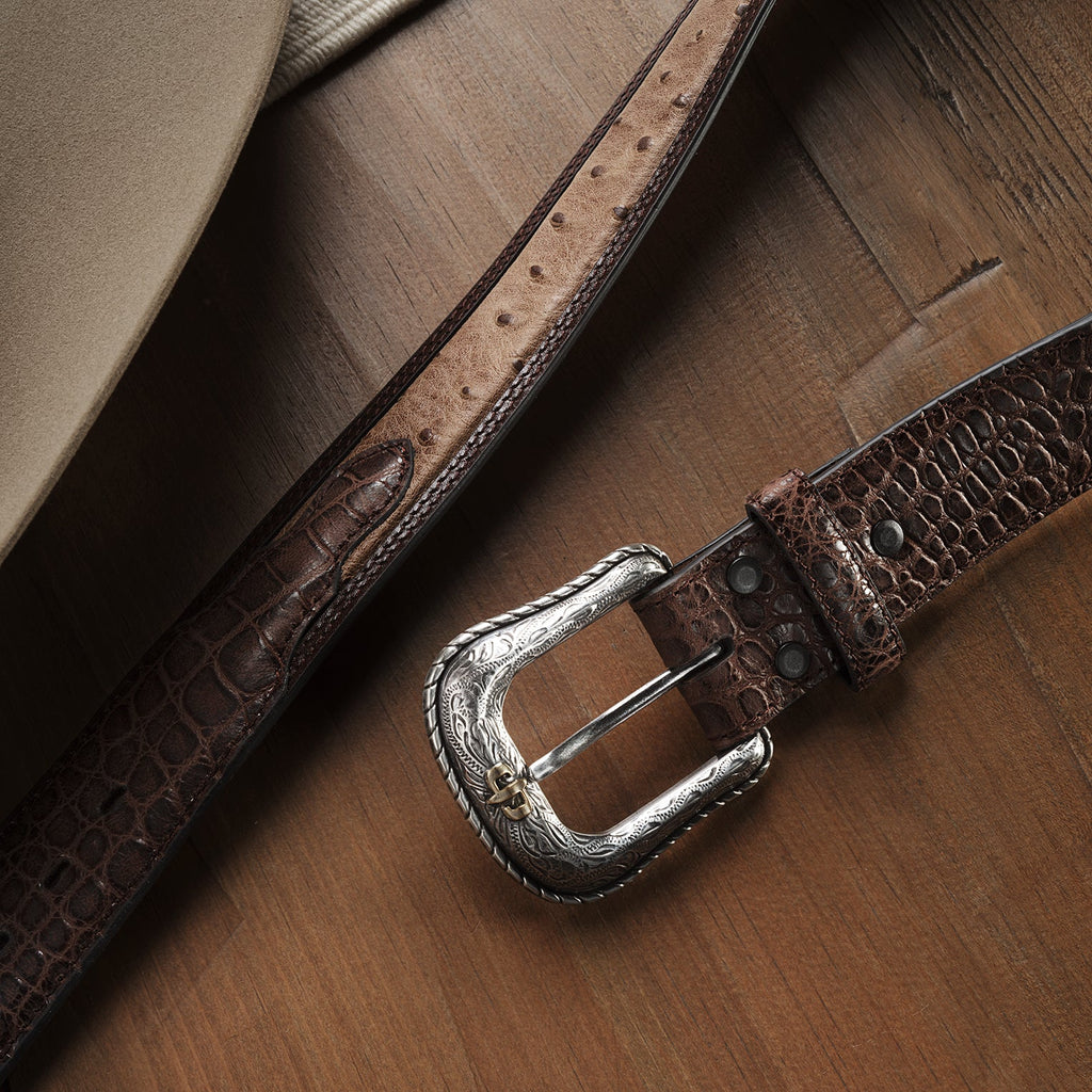 Rust ostrich W croc