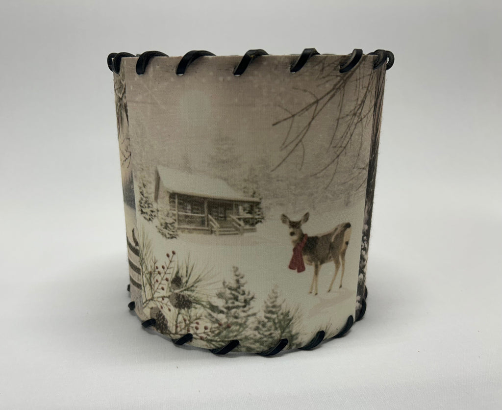 Winter Visitors Lampshade