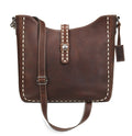 Teagan Conceal Carry Brown Leather Large Crossbody
