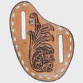 Tuff" Tan Leather Pancake Knife Sheath