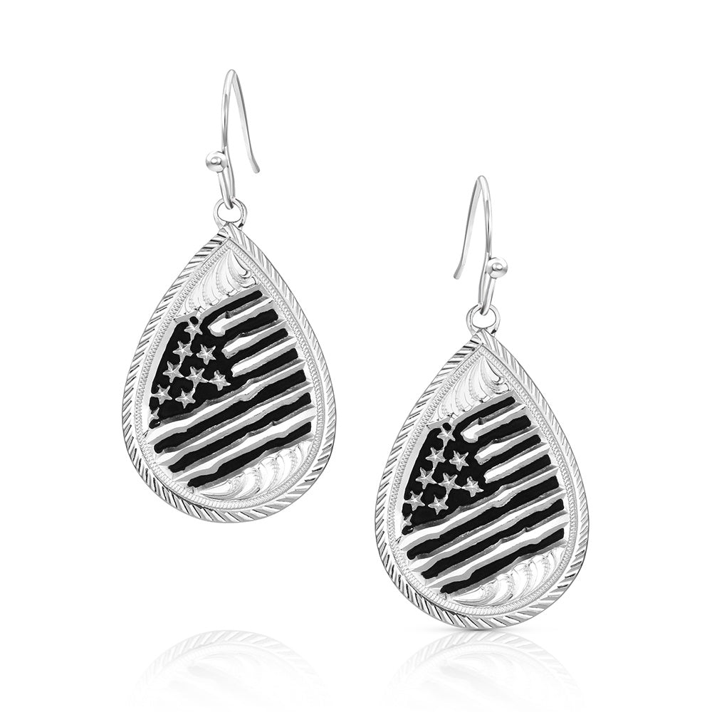 Freedom Flies American Made Earrings