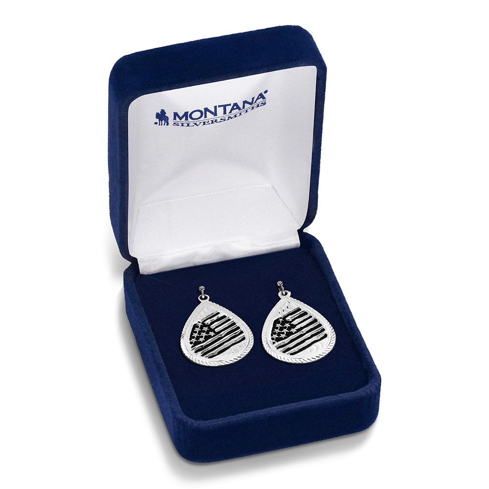 Freedom Flies American Made Earrings