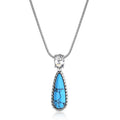 Crystal Dawn Turquoise Necklace