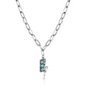 Desert Lightning Turquoise Necklace