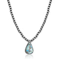 Wild Turquoise Beaded Necklace
