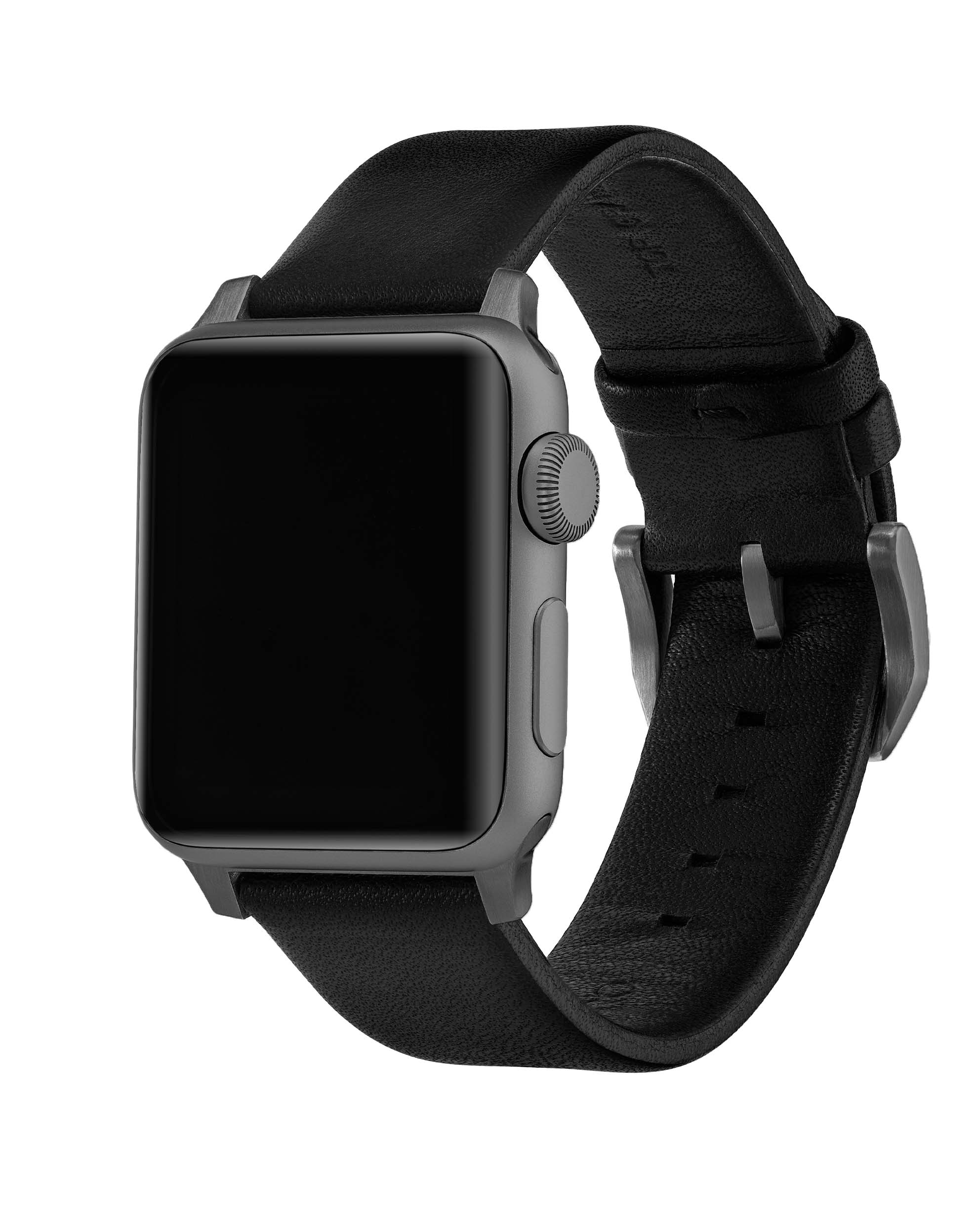 Apple Watch Leather Band - Graphite Hardware 44/46mm
