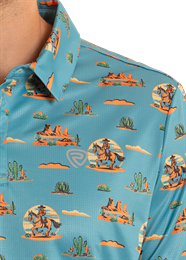 NOVELTY PRINTED POLO