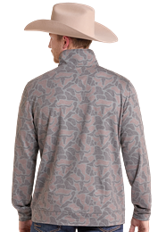 Rock & Roll Men's Camo Print Jersey