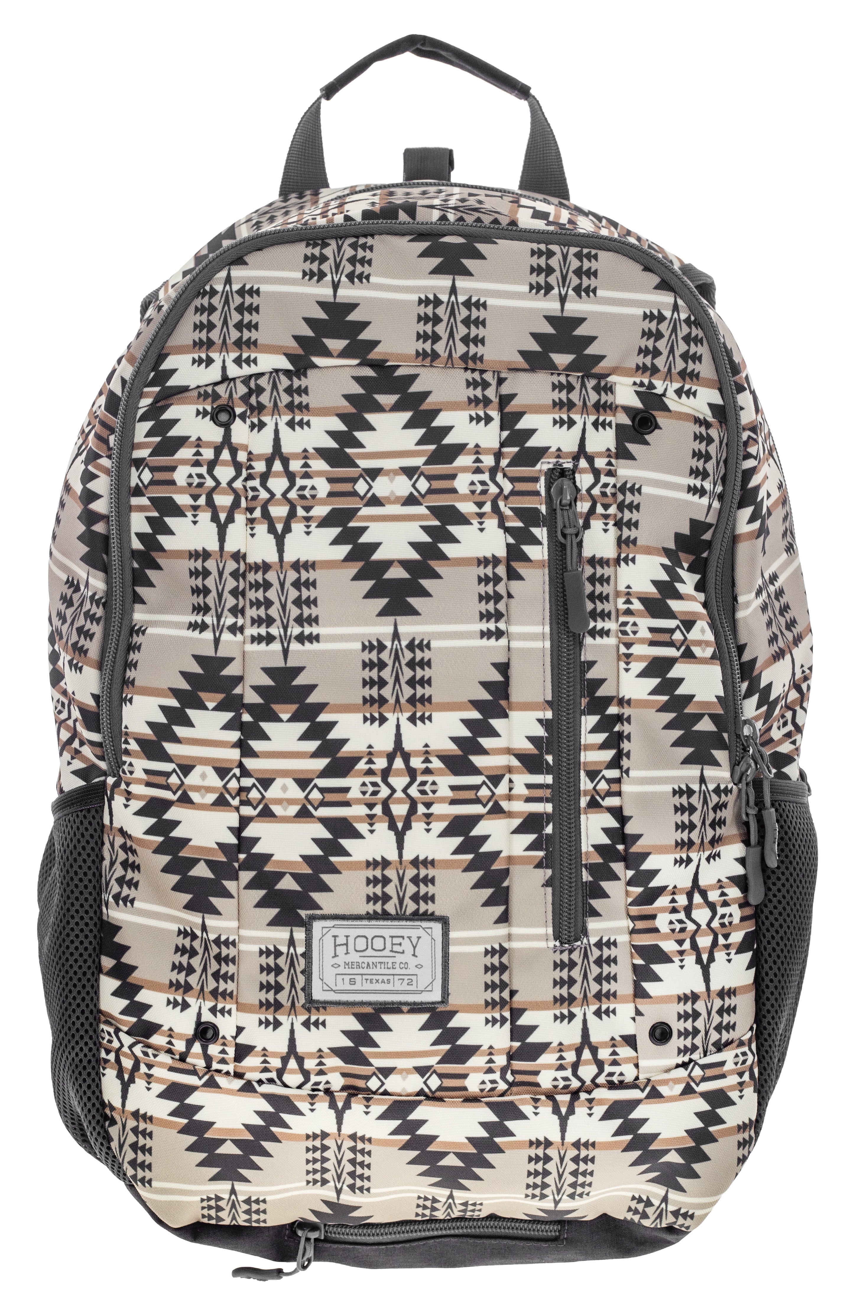 "Rockstar" Hooey Backpack Charcoal-Tan