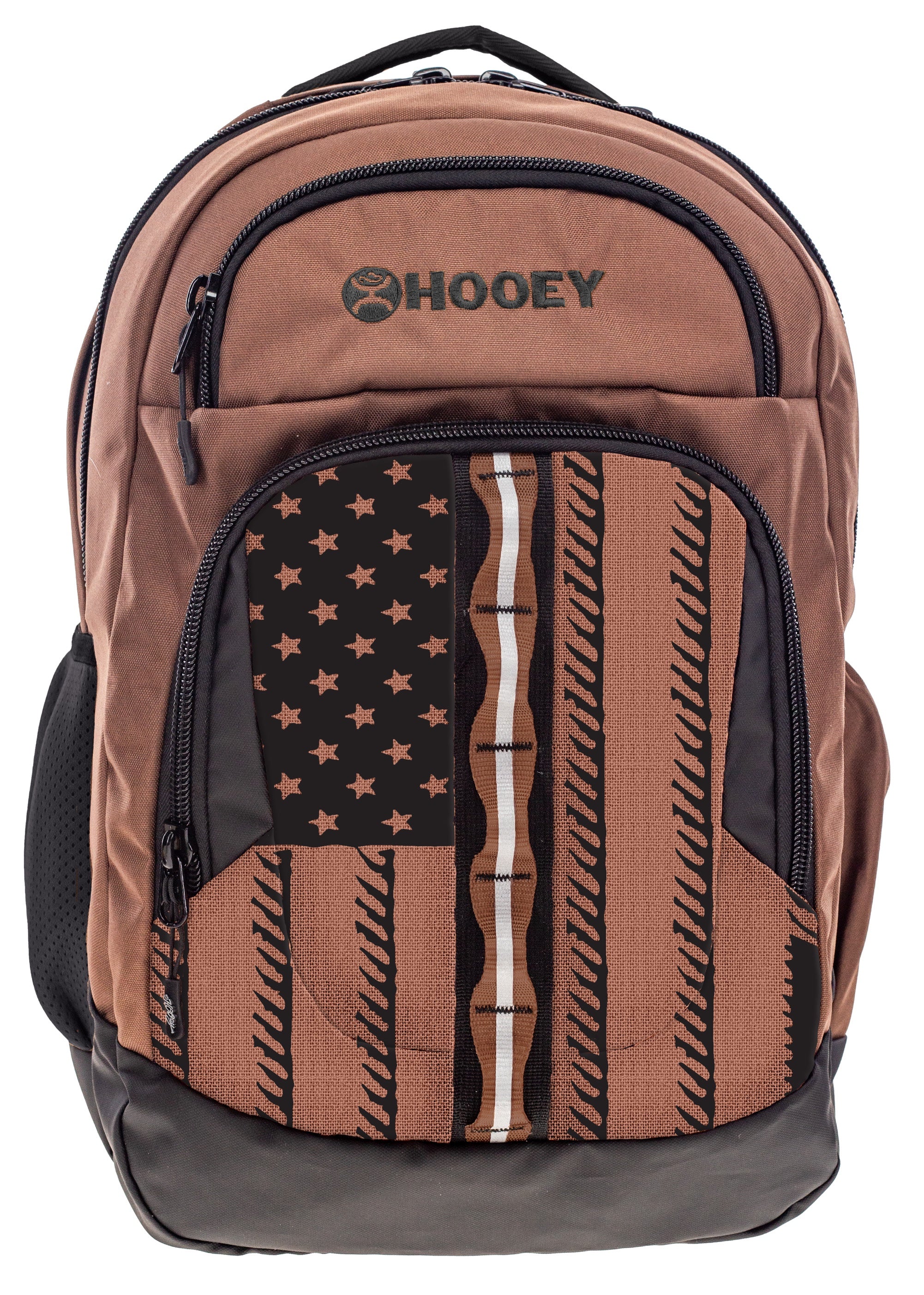 Ox" Hooey Brown Backpack