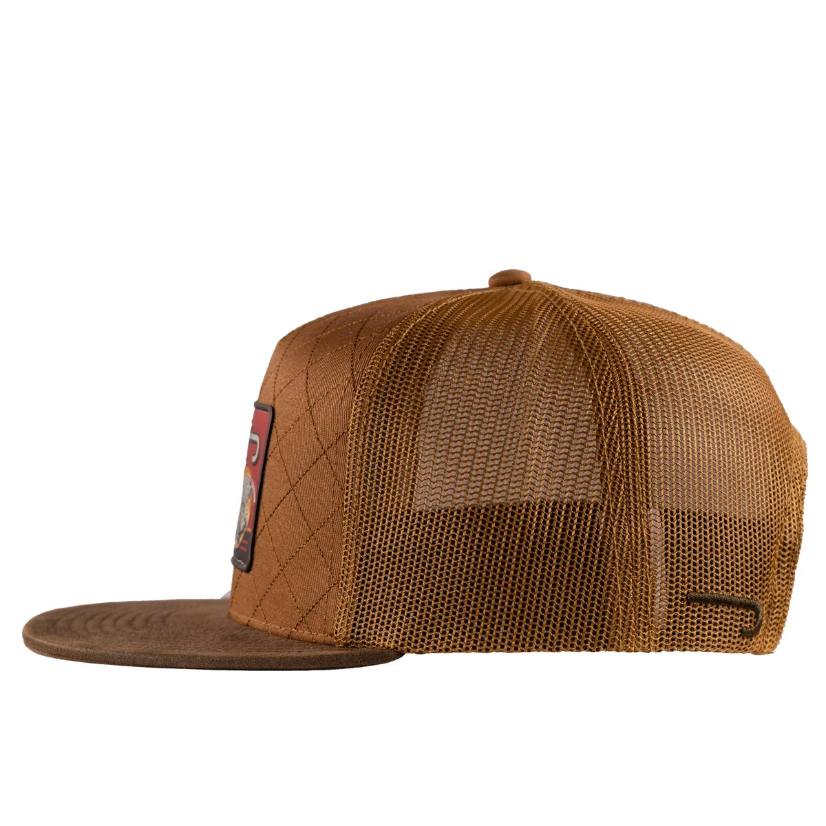 Lazy J Ranch Coyote Brown Quilted Hard Day