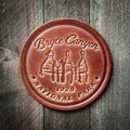 Bryce Canyon National Park Leather Coaster