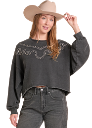 West Desperado Embroidered Sweatshirt