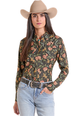 Tek Western Floral Print