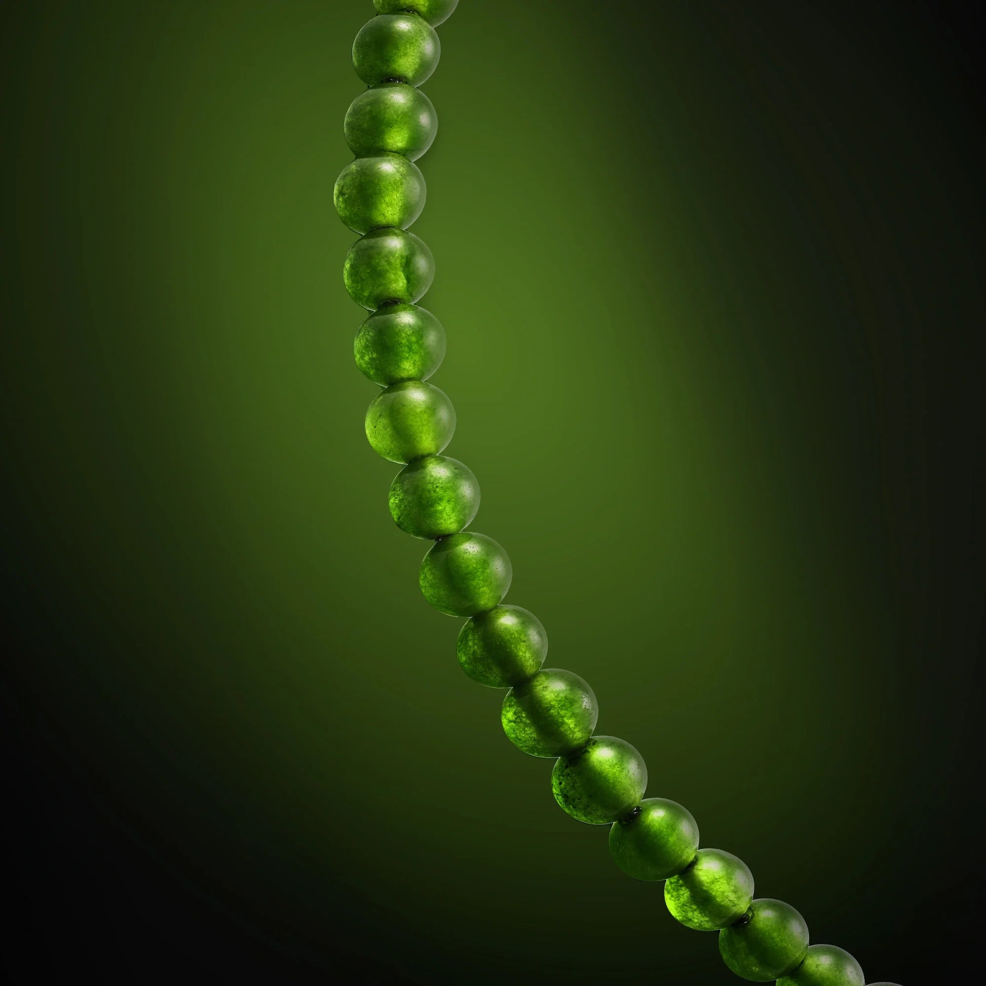 Spiritual Bead Set 8mm - Green & Black Onyx