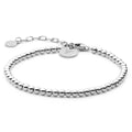 The Beaded Bracelet - Silver