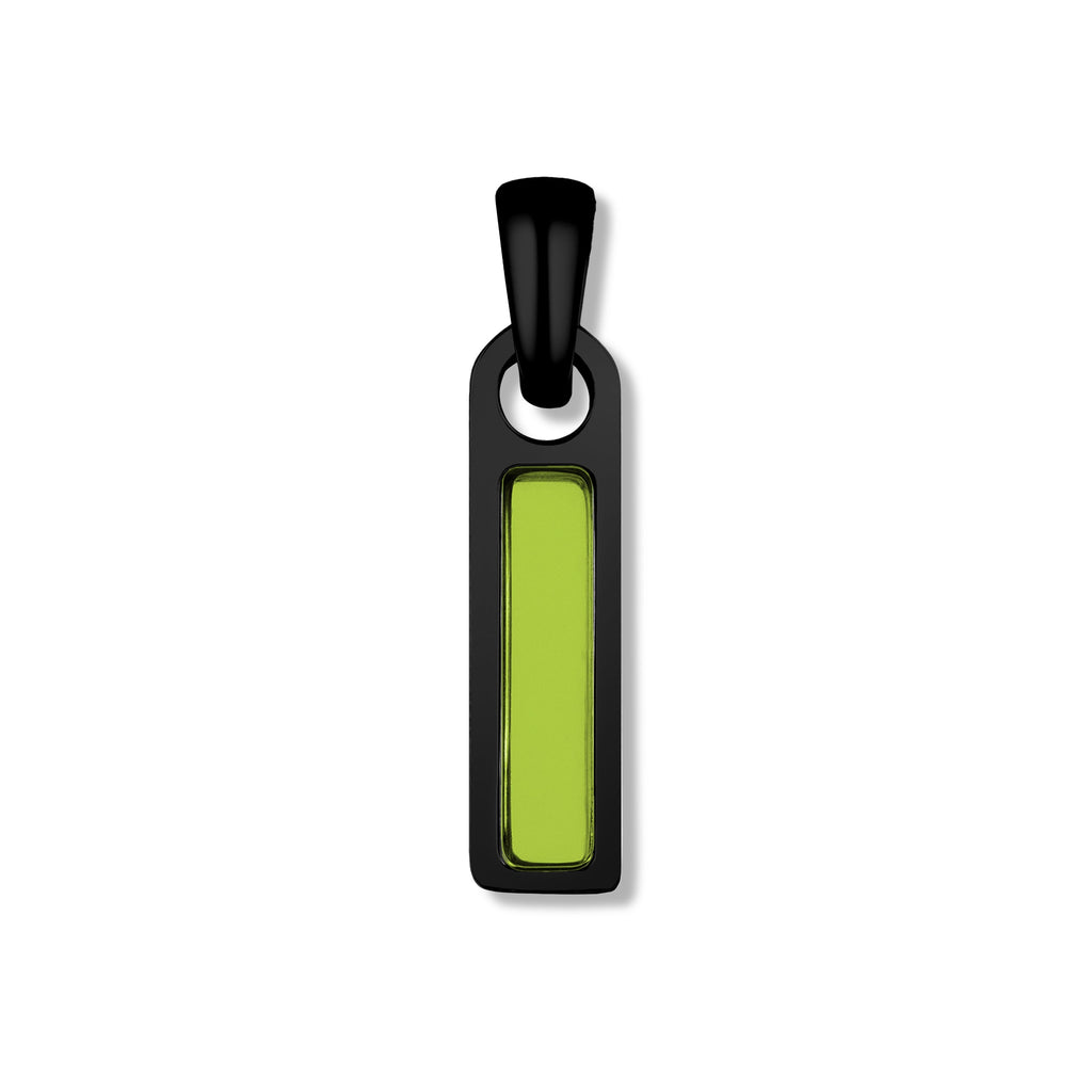 Birthstone Tag Pendant - Stealth
