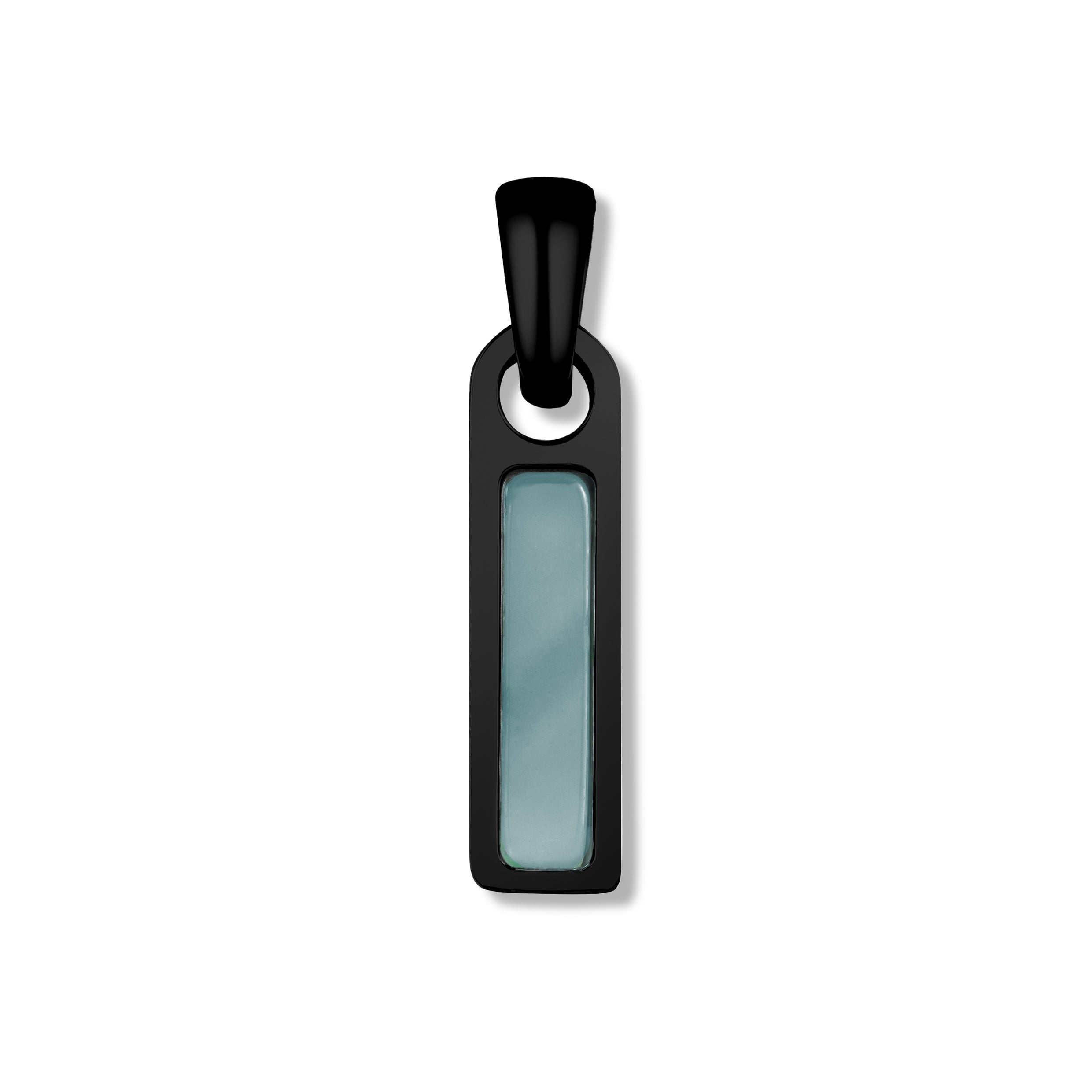 Birthstone Tag Pendant - Stealth