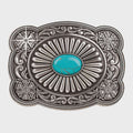 Blazin Roxx Turquoise Stone Fanned Buckle